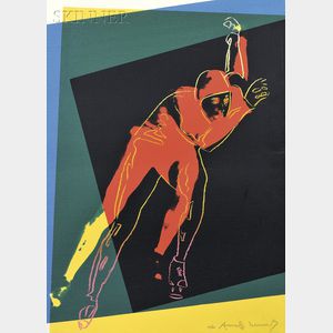 Andy Warhol (American, 1928-1987) Speed Skater
