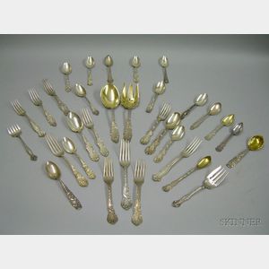 Group of American Sterling Silver Flatware