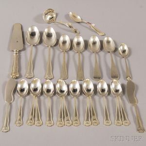 Assorted Group of Frank W. Smith Sterling Silver Flatware