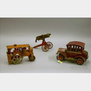 Three Automotive Toys