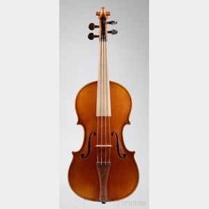 Modern German Violin in Baroque Form, Walter Merzdorf, Markneukirchen, 1939
