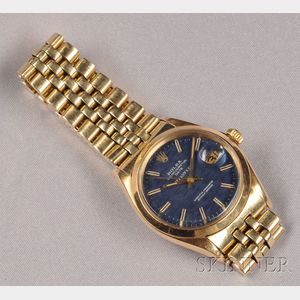 14kt Gold Wristwatch, Rolex, Tiffany & Co.