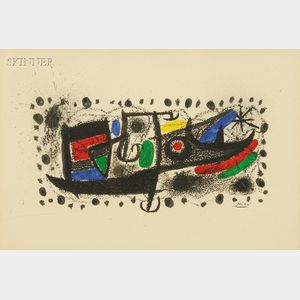 Joan Miró (Spanish, 1893-1983) Joan Miró und Katalonien