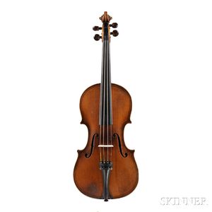 German Violin, Louis Lowendall, Dresden, c. 1886