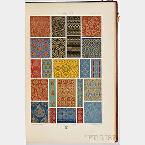 Racinet, Auguste (1825-1893) Polychromatic Ornament. One Hundred Plates in Gold, Silver, and Colours.