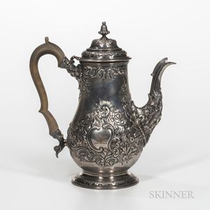 George IV Sterling Silver Coffeepot