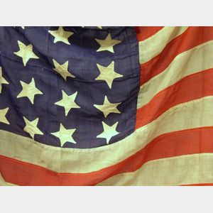 United States Thirty-five Star 1863 Flag.