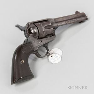 Colt Single-action Army Revolver Identified to a Montana Ranch