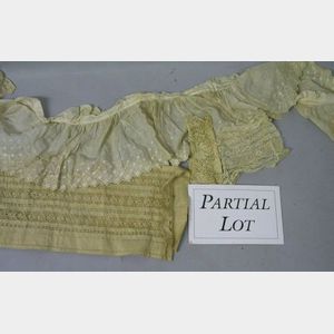Large Lot of Assorted Late 19th and Early 20th Century Lace and Textiles Items