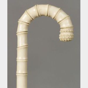 Carved Bone Cane