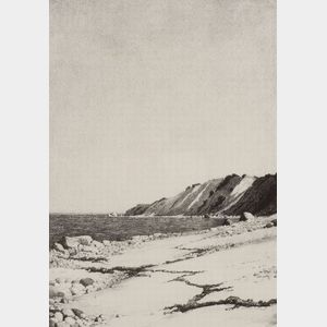 Albert W. Barker (American, 1874-1947) Lambert's Cove No. 4