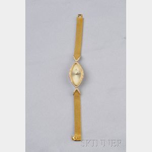 Lady's 18kt Gold and Diamond Wristwatch, Vacheron & Constantin, France