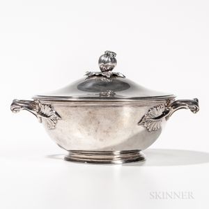French 950 Sterling Silver Tureen and Cover