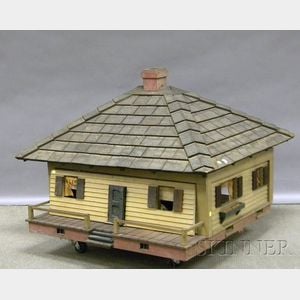 Arts & Crafts Custom Built Five-room Toy House