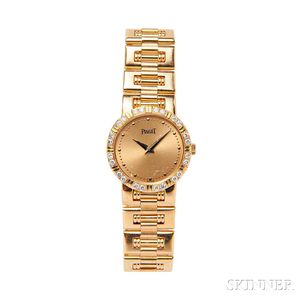 18kt Gold and Diamond Wristwatch, Piaget