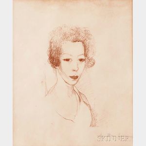 Marie Laurencin (French, 1883-1956) Autoportrait