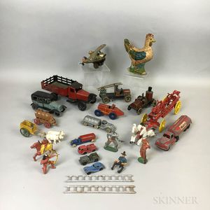 Group of Tin and Iron Toys
