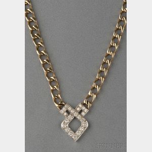 Platinum and Diamond Pendant, Van Cleef & Arpels