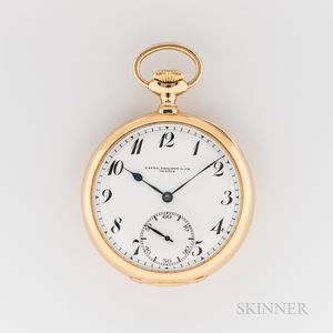 Patek Philippe & Company 18kt Gold Open-face Watch