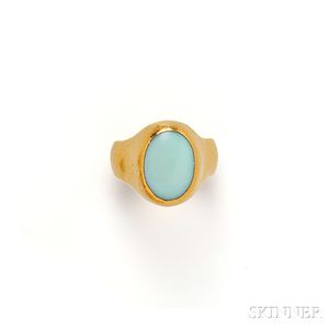 22kt Gold and Peruvian Opal Ring, Gurhan