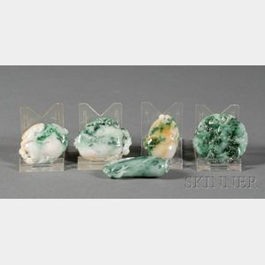 Five Jade Pendants