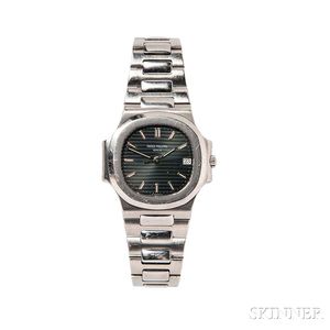 Gentleman's Stainless Steel "Nautilus" Wristwatch, Patek Philippe