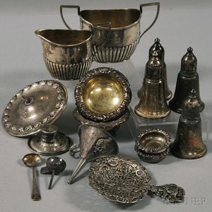 Group of Small Mostly Sterling Silver Items