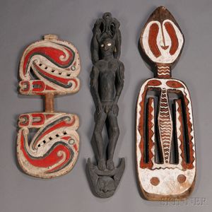 Three Melanesian Wood Carvings