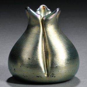 Tiffany Gold Favrile Paperweight