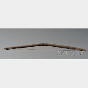 Plains Carved Wood Bow