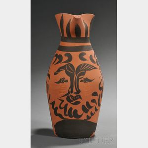 Picasso Madoura Pottery Redware Jug