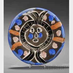 Picasso Madoura Pottery Plate