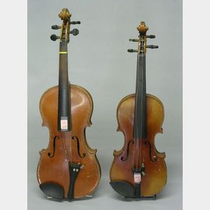 Two Child's German Violins