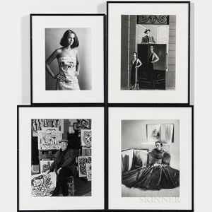 Gene Fenn (American, 1911-2001) Four Photographs: Fashion of the 40s, New York
