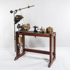 Holtzapffel & Company Converted Ornamental Turning Lathe No. 2277 with Extensive Collection of Accessories