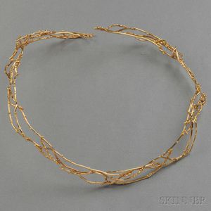 14kt Gold Collar, Carrie Adell