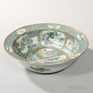 Large Export Porcelain Bowl