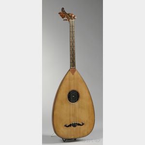 Turkish Lavta Seven-String Oud, Istanbul, 1872