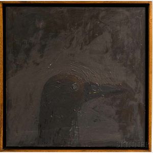 Cliffton Peacock (American, b. 1953) Untitled (Head of a Bird)