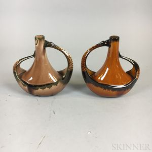 Two Hampshire Art Pottery Vases