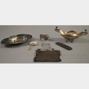 Group of Miscellaneous Silver Table, Desk, and Personal Items