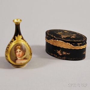 Two Small European Decorative Items