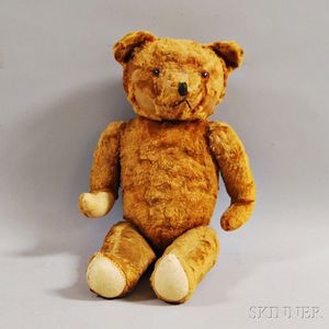 Large Articulated Mohair Teddy Bear
