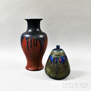 Two Art Pottery Vessels