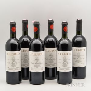 Clerico Ciabot Mentin Ginestra 1989, 6 bottles