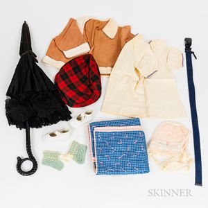 Group of Vintage Children's Clothing and Accessories