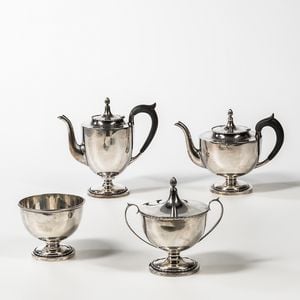 Goodnow & Jenks Four-piece Sterling Silver Tea Set