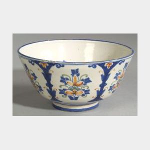 Polychrome Delftware Bowl
