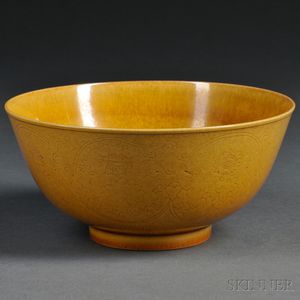 Yellow-glazed Bowl
