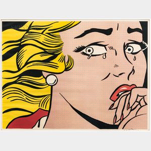 Roy Lichtenstein (American, 1923-1997) Crying Girl